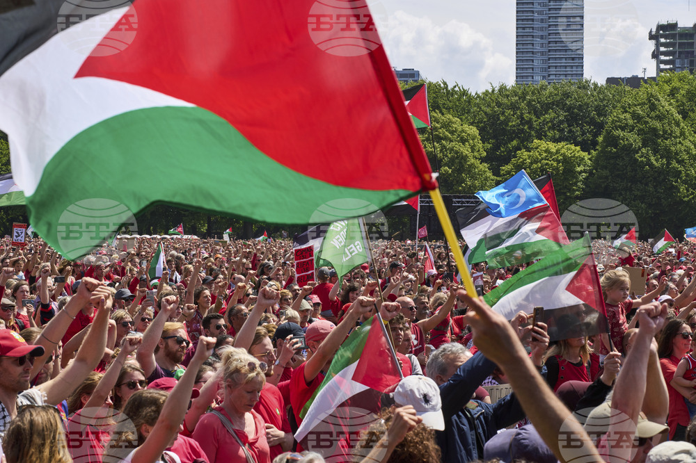 Netherlands Gaza Protest