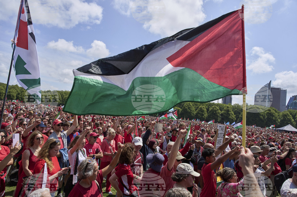 Netherlands Gaza Protest