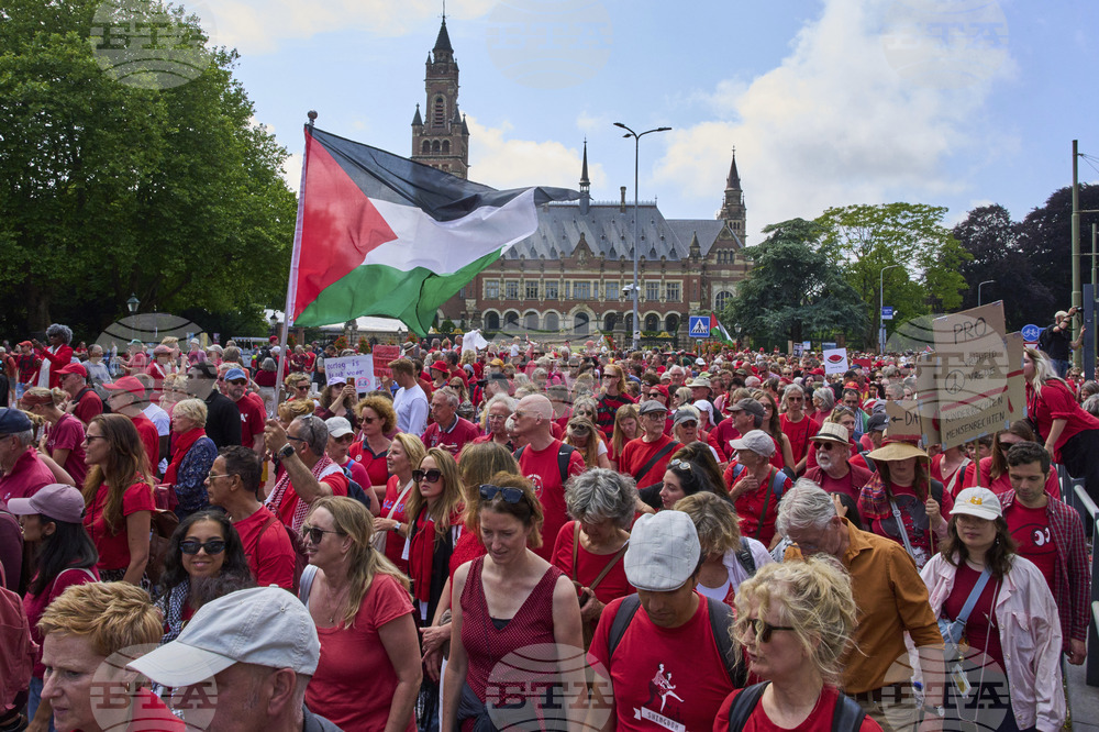 Netherlands Gaza Protest