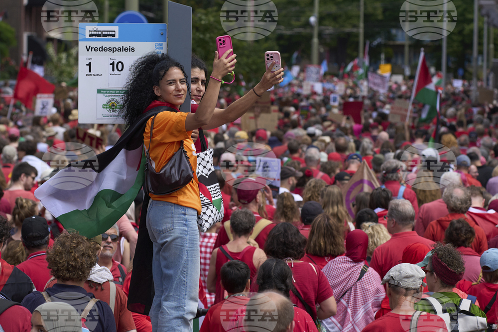 Netherlands Gaza Protest