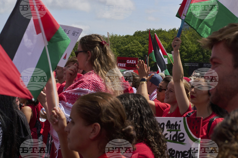 Netherlands Gaza Protest