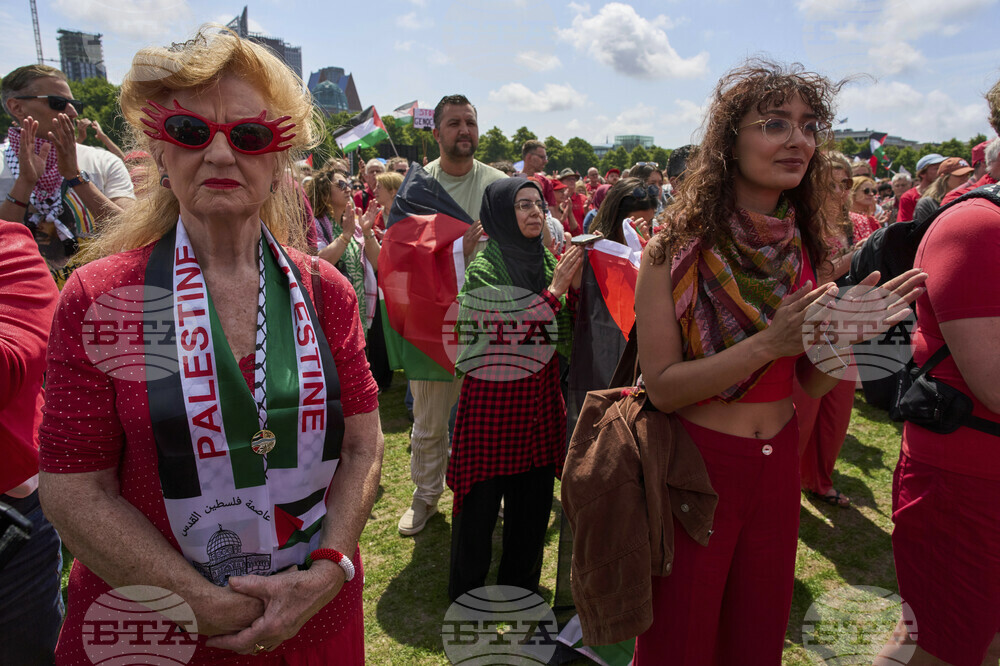 Netherlands Gaza Protest
