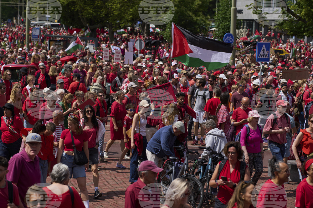 Netherlands Gaza Protest