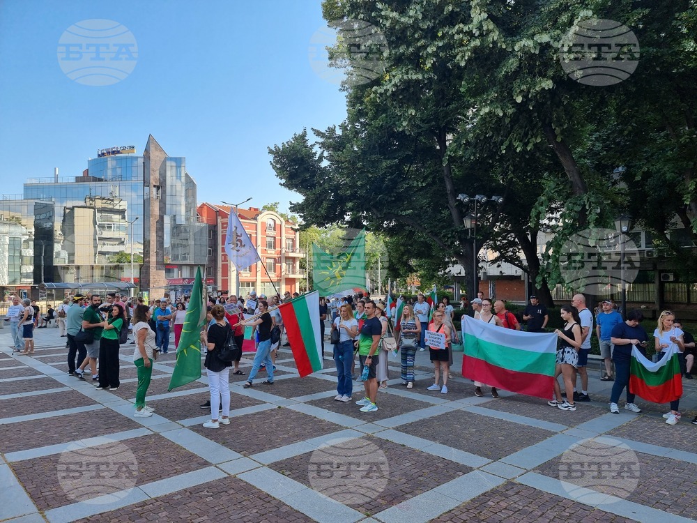 Пловдив - протест - евро