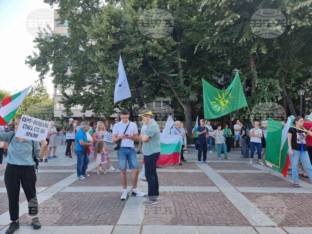 Пловдив - протест - евро