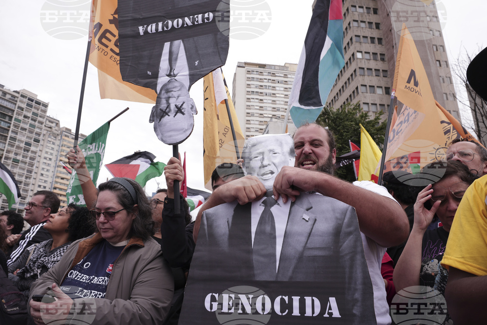 Brazil Israel Palestinians Protest