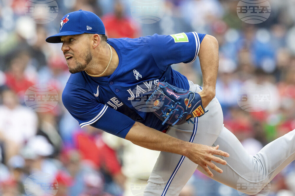 Blue Jays Phillies Baseball