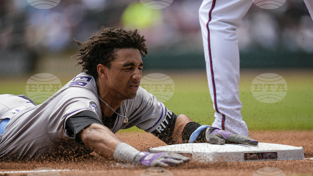 Rockies Braves Baseball