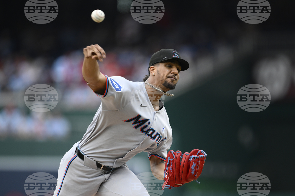 Marlins Nationals Baseball