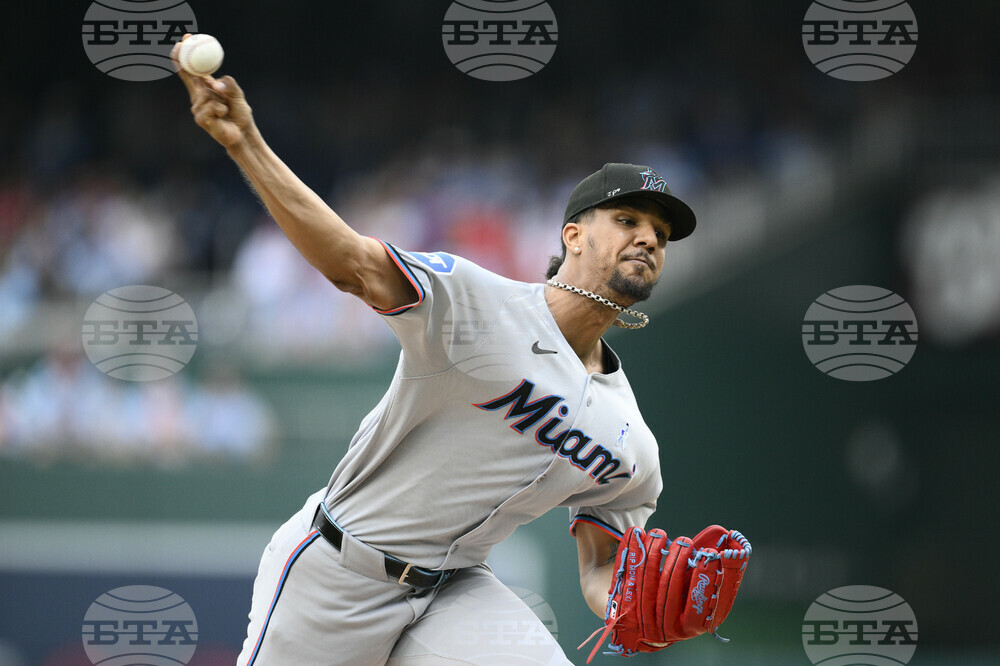 Marlins Nationals Baseball