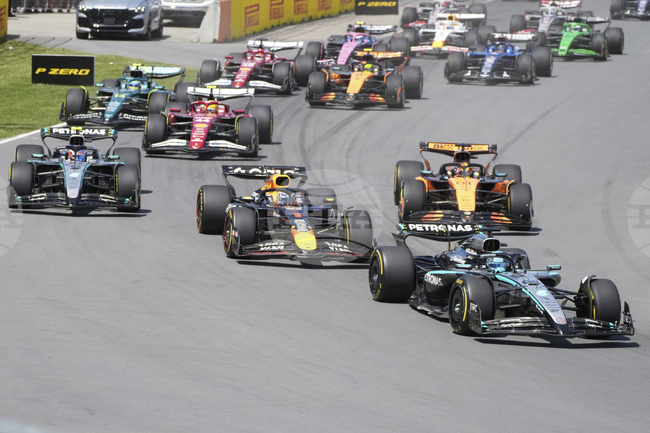 Джордж Ръсел спечели Гран при на Канада от Формула 1, катастрофа между болидите на Макларън беляза последните три обиколки