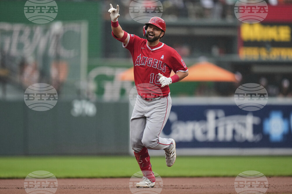 Angels Orioles Baseball