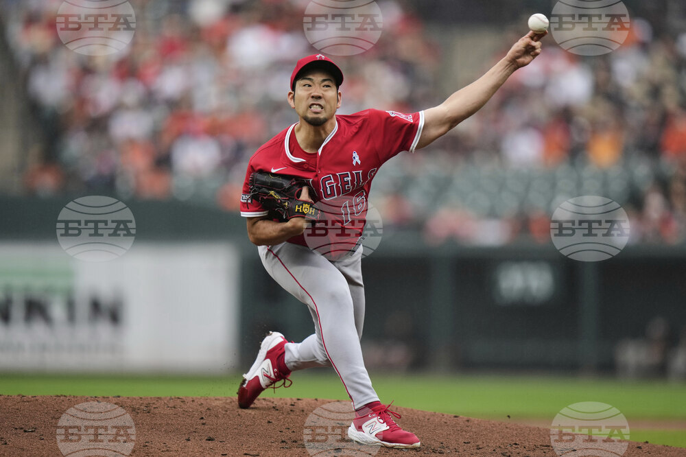 Angels Orioles Baseball