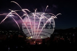 Панагюрище - Международен фестивал на фойерверките - финал