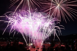 Панагюрище - Международен фестивал на фойерверките - финал