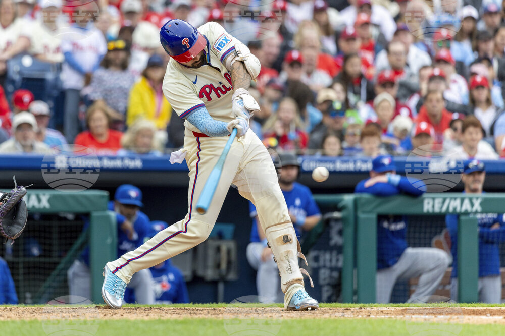 Blue Jays Phillies Baseball