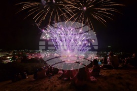 Панагюрище - Международен фестивал на фойерверките - финал