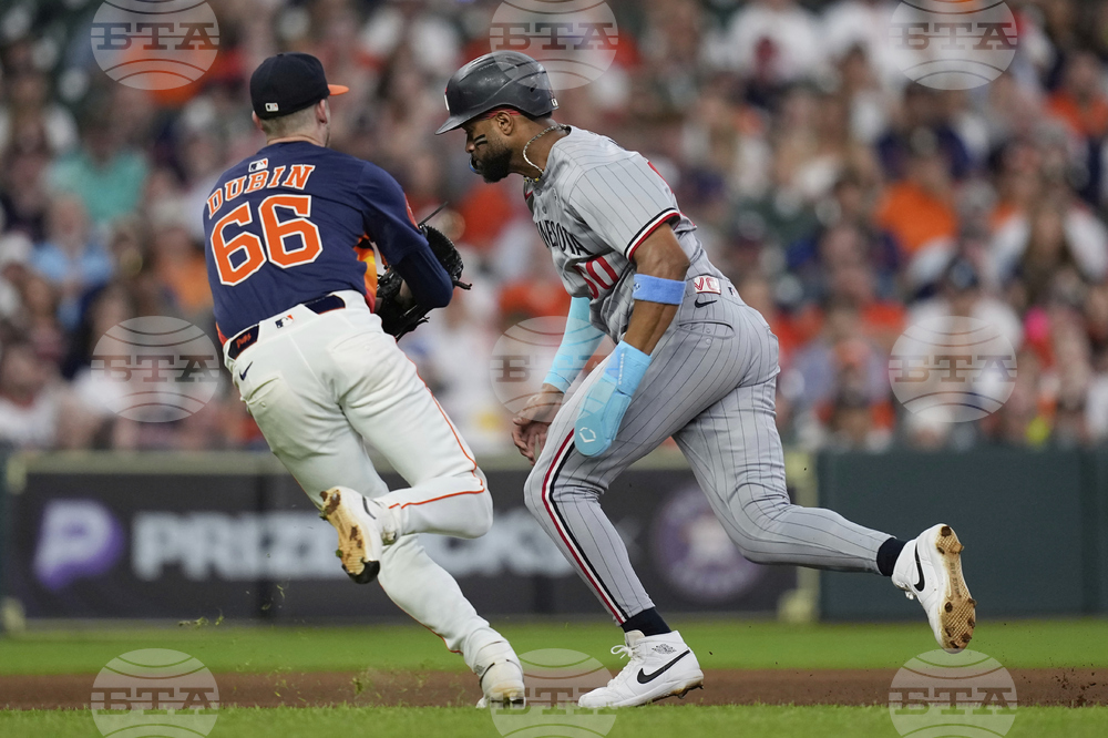 Twins Astros Baseball