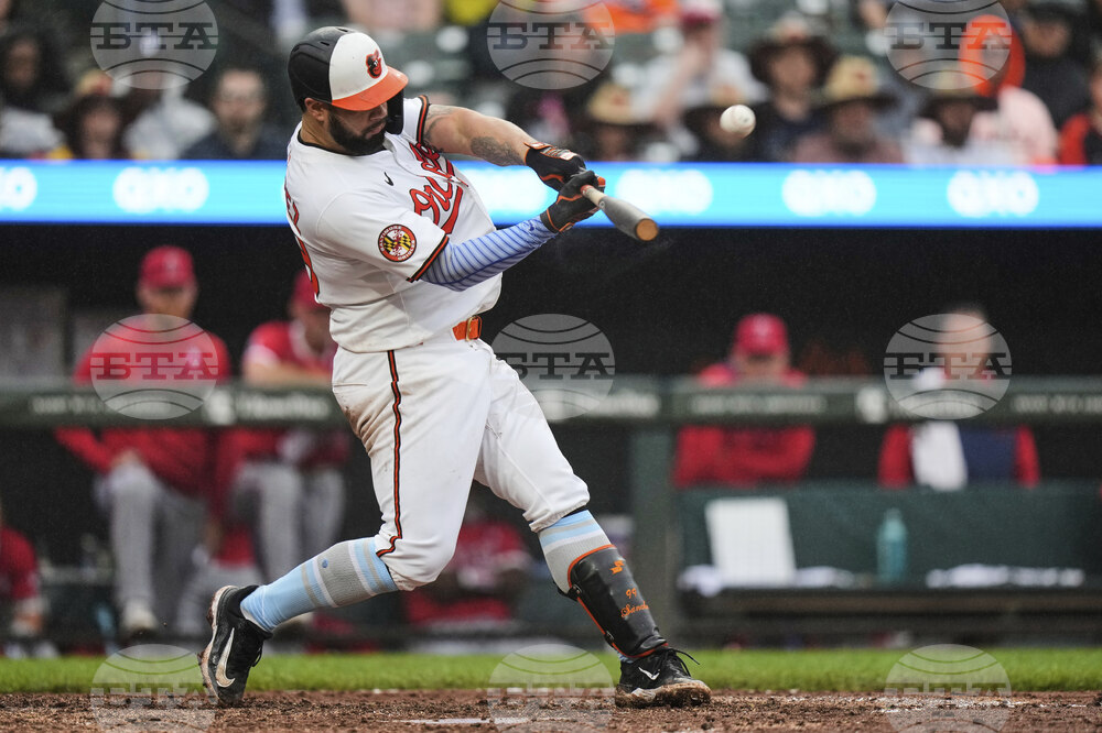 Angels Orioles Baseball