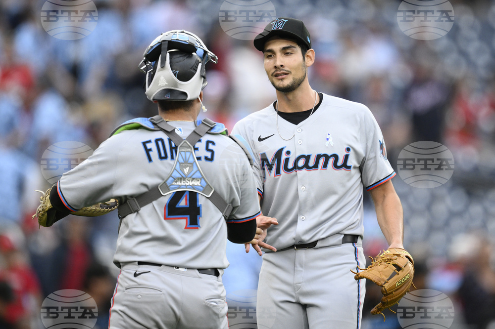 Marlins Nationals Baseball