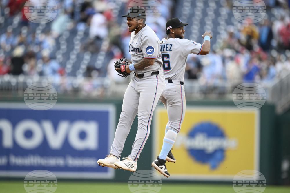 Marlins Nationals Baseball