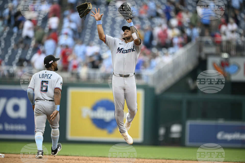 Marlins Nationals Baseball