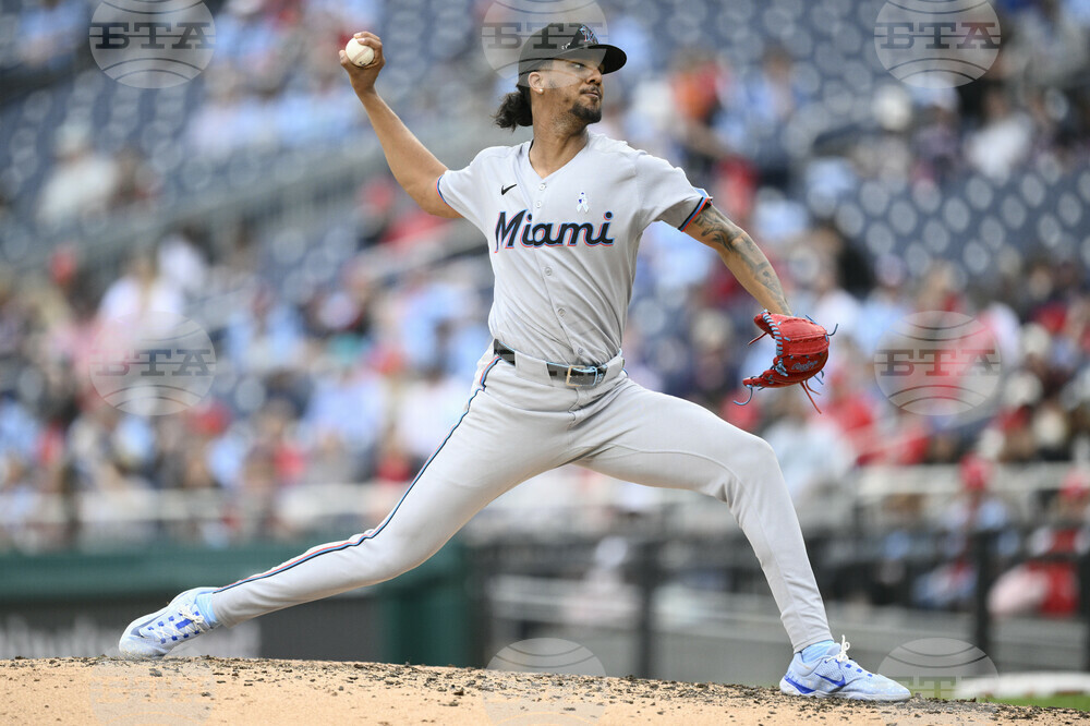 Marlins Nationals Baseball