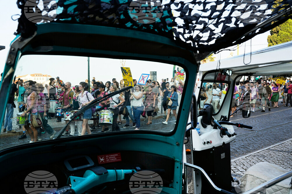 Portugal Overtourism Protest