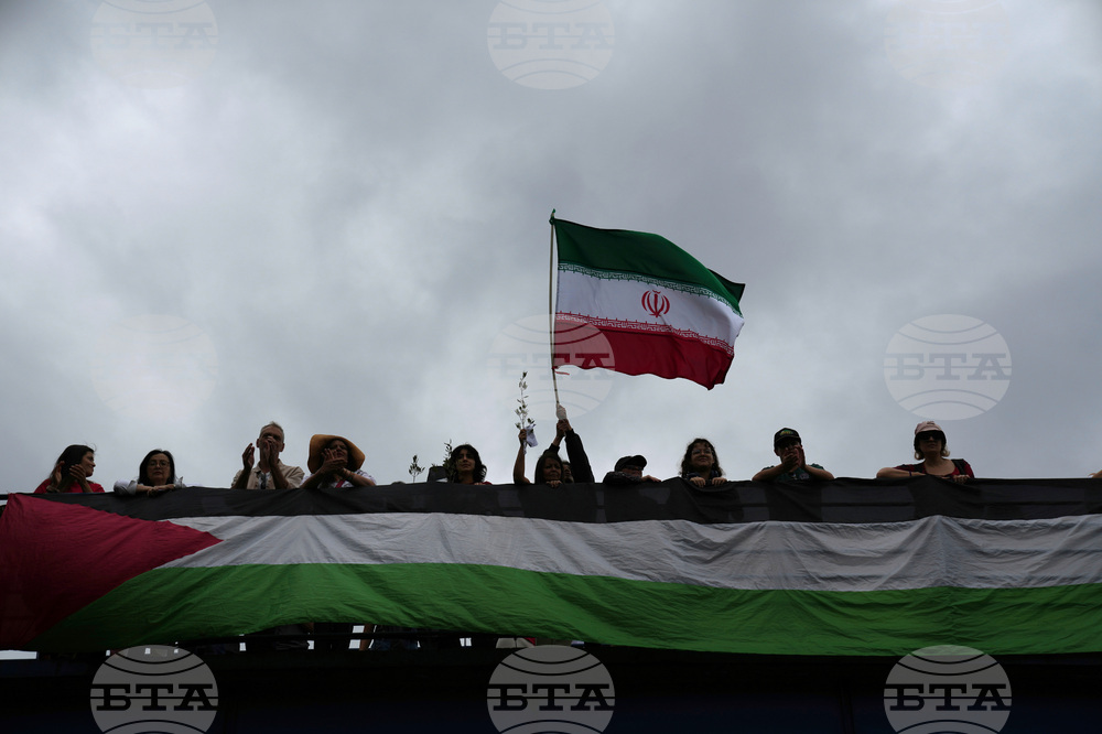 Ecuador Israel Palestinians Protest