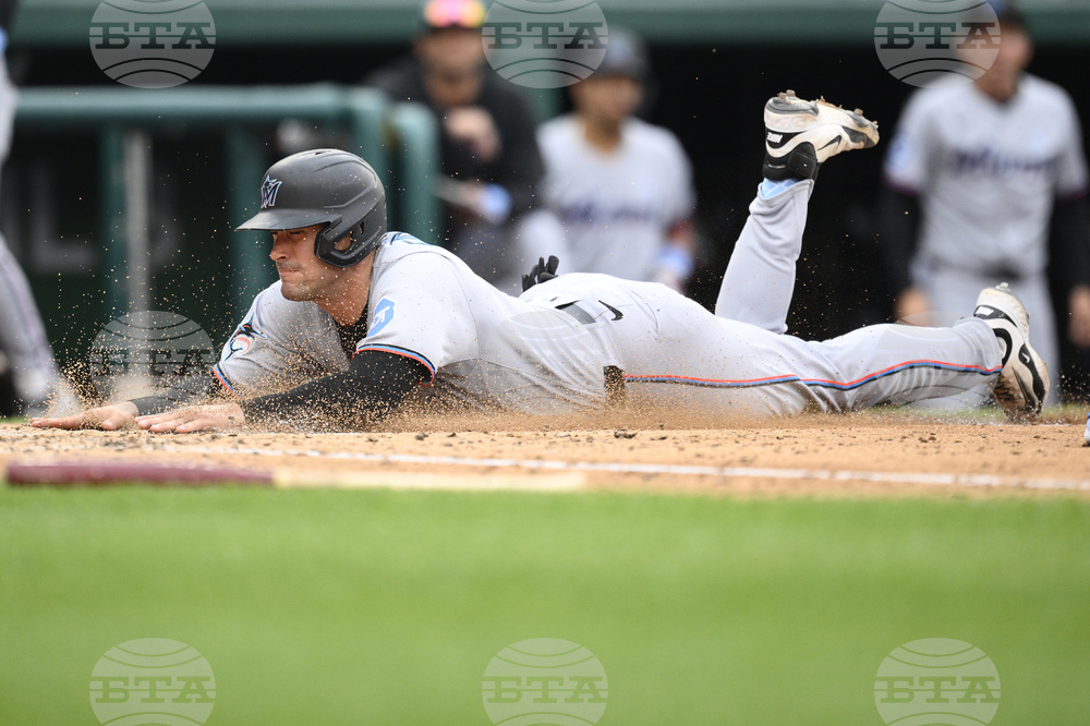 Marlins Nationals Baseball