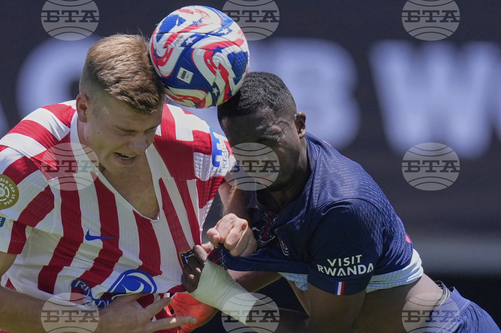 APTOPIX CWC PSG Atletico Madrid Soccer