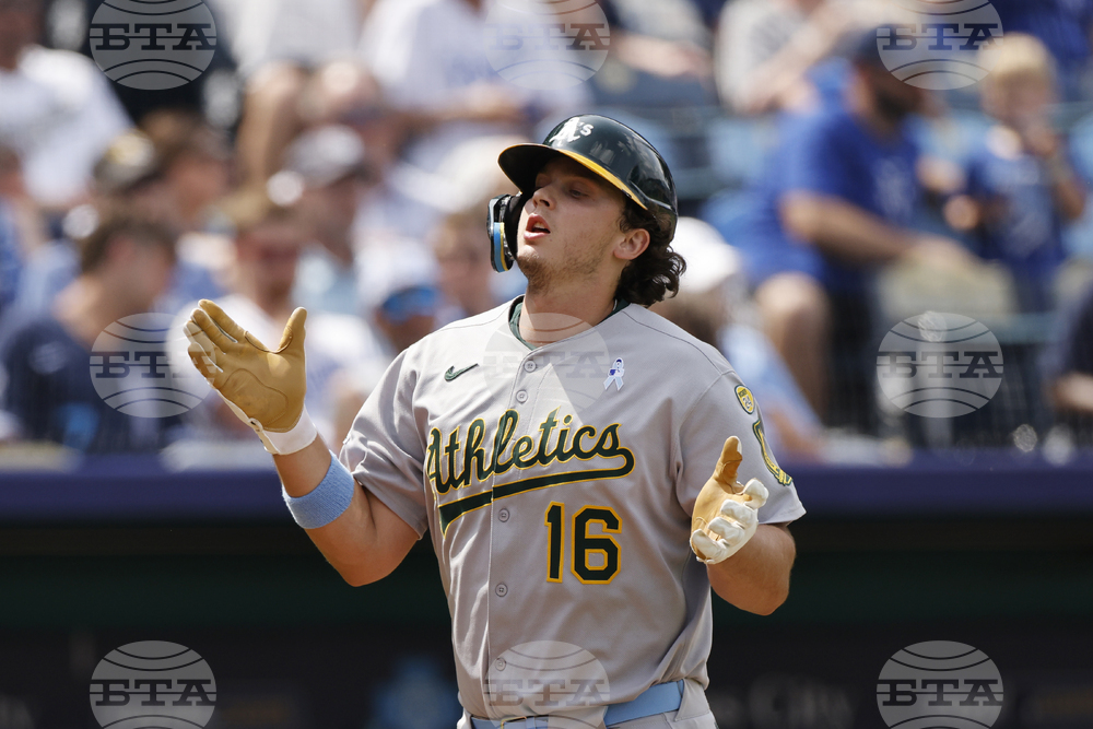 Athletics Royals Baseball