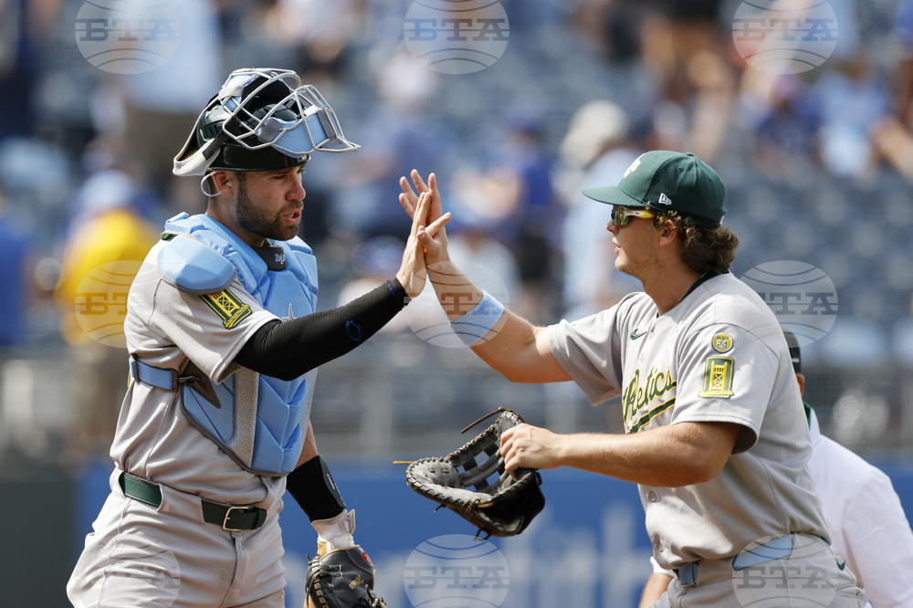 Athletics Royals Baseball