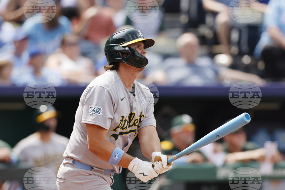 Athletics Royals Baseball