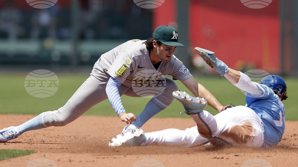 Athletics Royals Baseball
