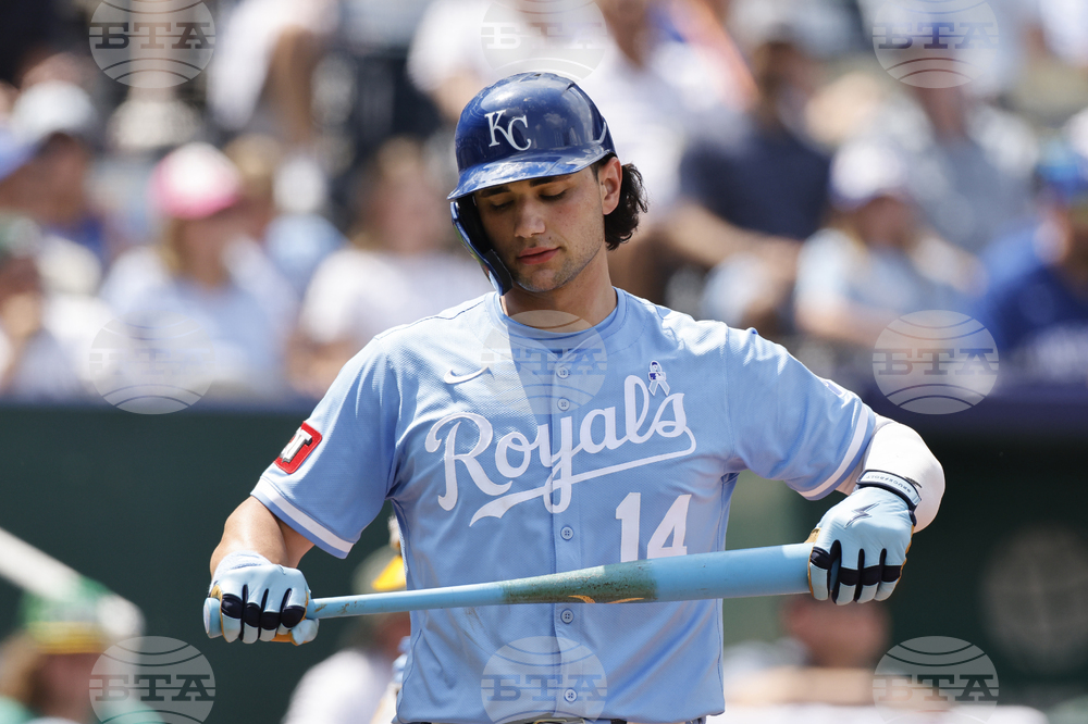 Athletics Royals Baseball