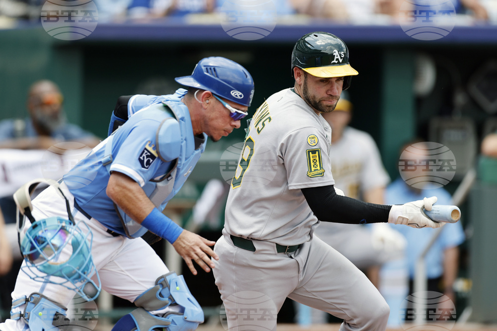 Athletics Royals Baseball