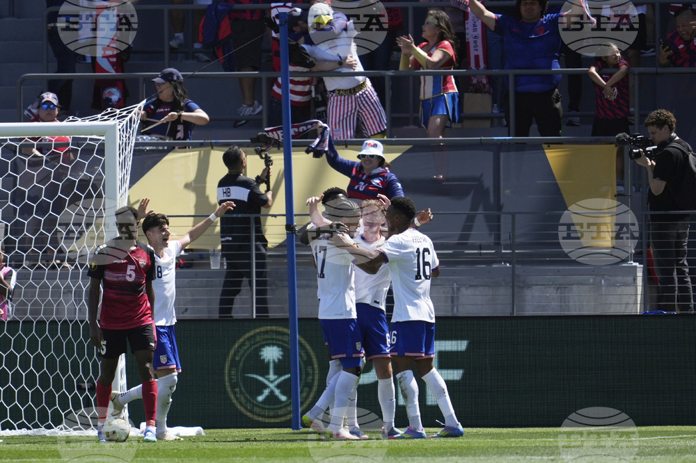 Gold Cup US Trinidad and Tobago Soccer