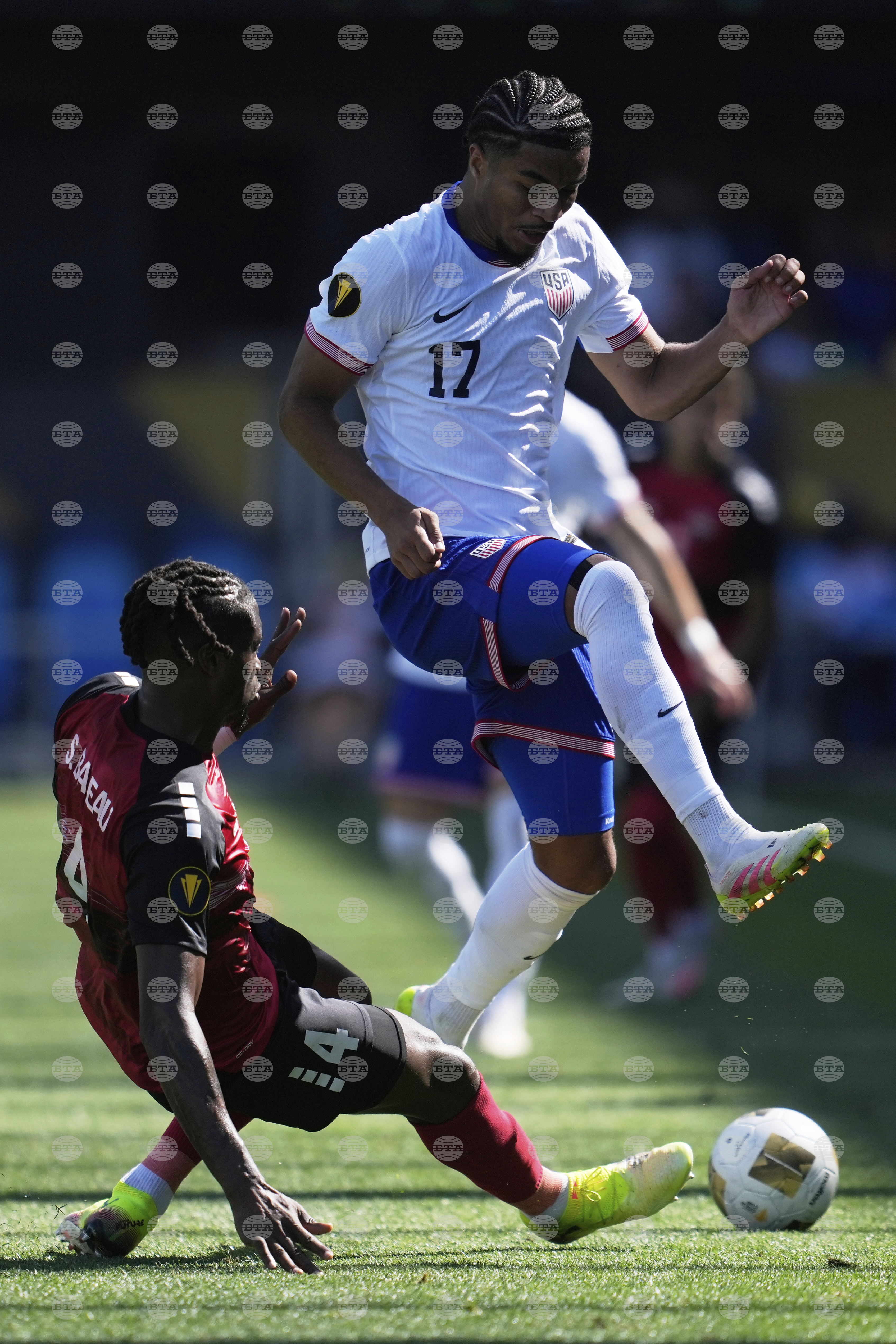 Gold Cup US Trinidad and Tobago Soccer