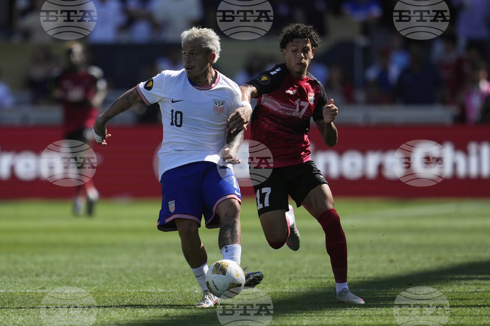 Gold Cup US Trinidad and Tobago Soccer
