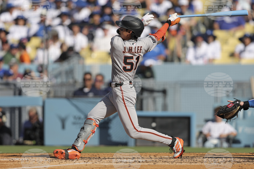 Giants Dodgers Baseball