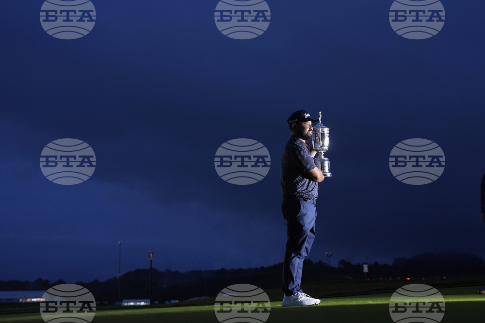 APTOPIX US Open Golf