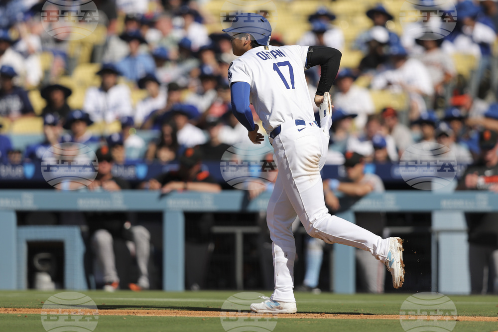 Giants Dodgers Baseball