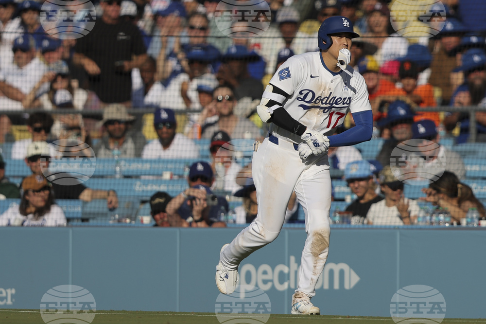 Giants Dodgers Baseball