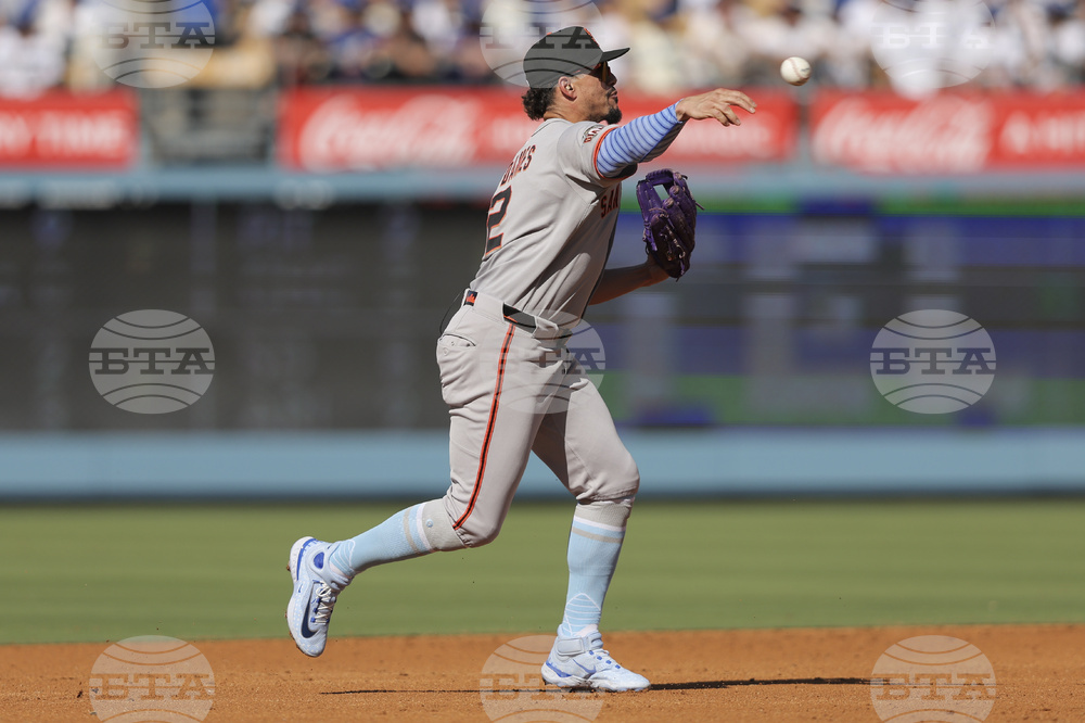Giants Dodgers Baseball