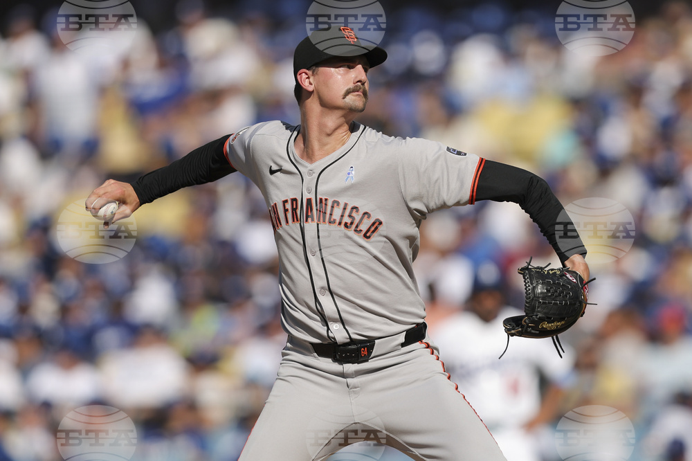 Giants Dodgers Baseball