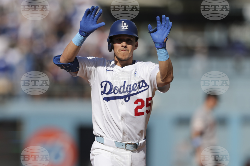 Giants Dodgers Baseball