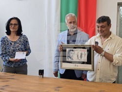 Левски - пощенска марка - Георги Парцалев