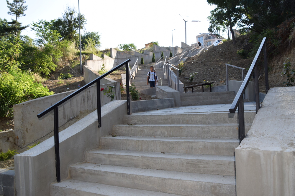 Община Сандански: Сандански с нова пешеходна улица "Райски път"