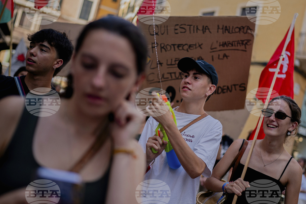 Spain Overtourism Water Guns